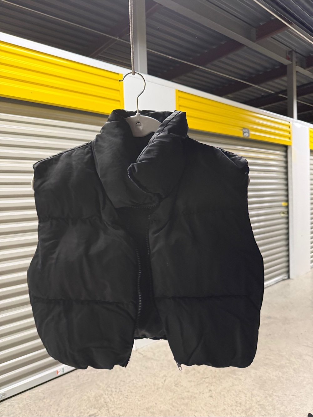 Black Puffer Vest